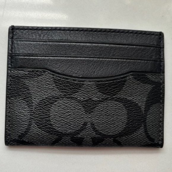 Coach Accessories - Coach Slim Id Card Case In Signature Canvas
